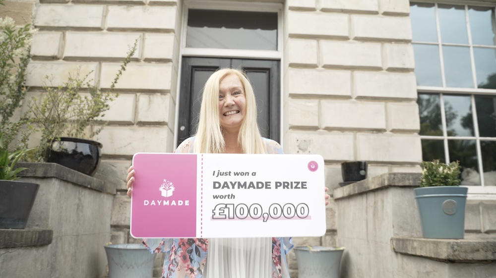 A happy winner