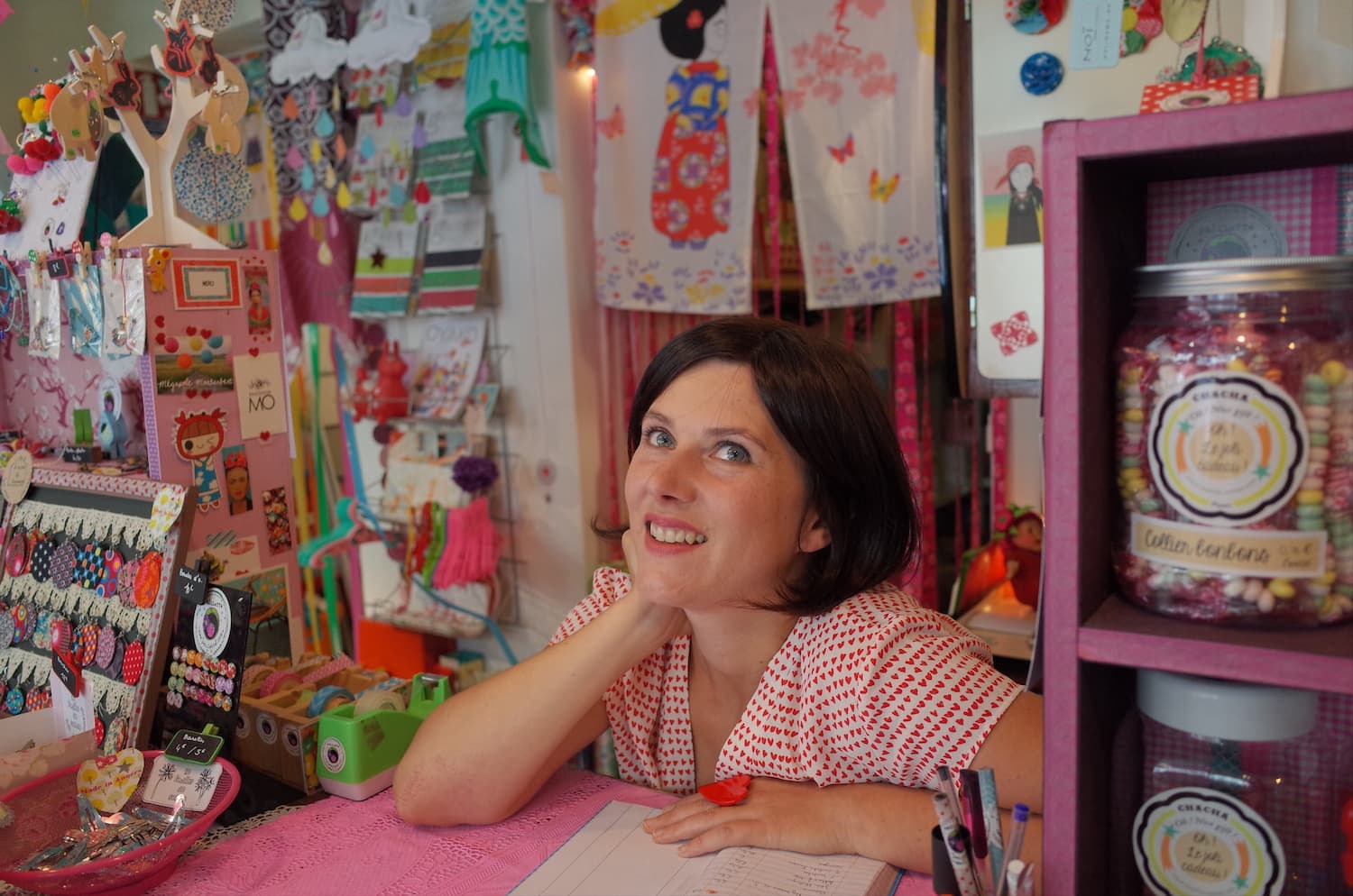 Female business owner