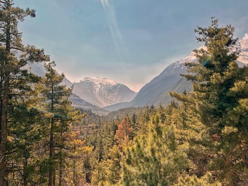 Landscape at Annapurna Circuit, Nepal